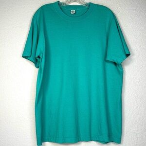 NWOT Sporty & Rich Plain Slightly Oversized Tee‎ T-Shirt Faded Teal Medium
